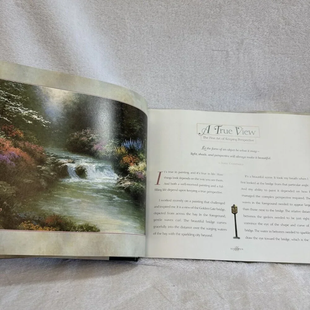 SIMPLER TIMES   by Thomas Kinkade Hardcover  ‎ 1996 HC/DJ ~ 1st Edition + Cover